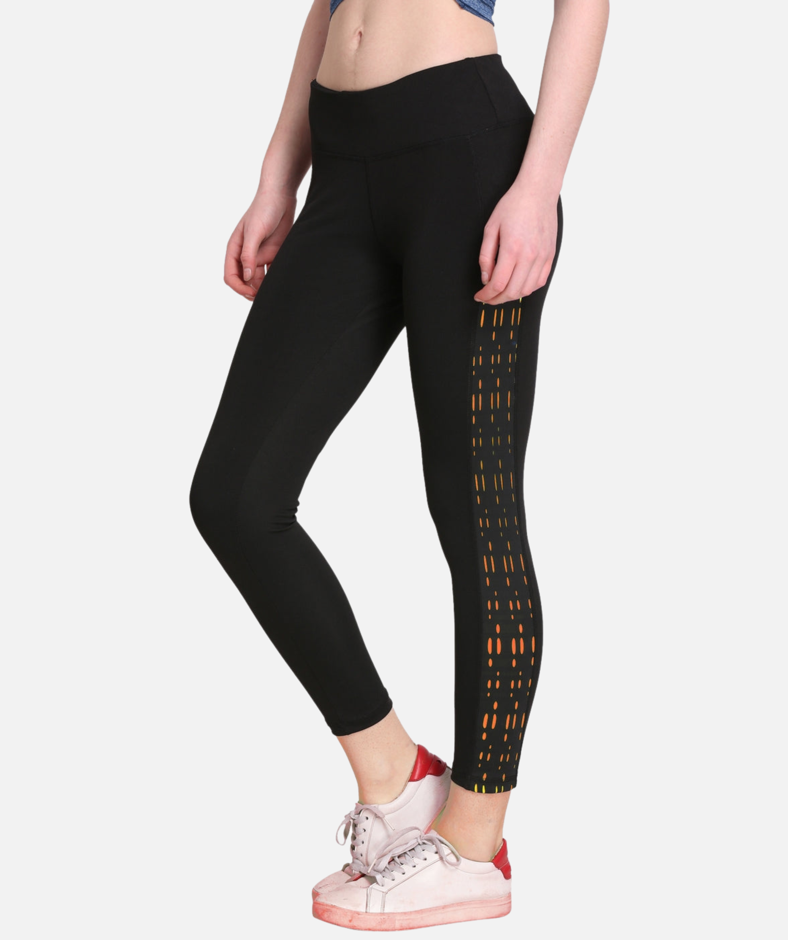 Buy Janvii Bottom Patch Designer Leggings Online at Low Prices in India -  Paytmmall.com