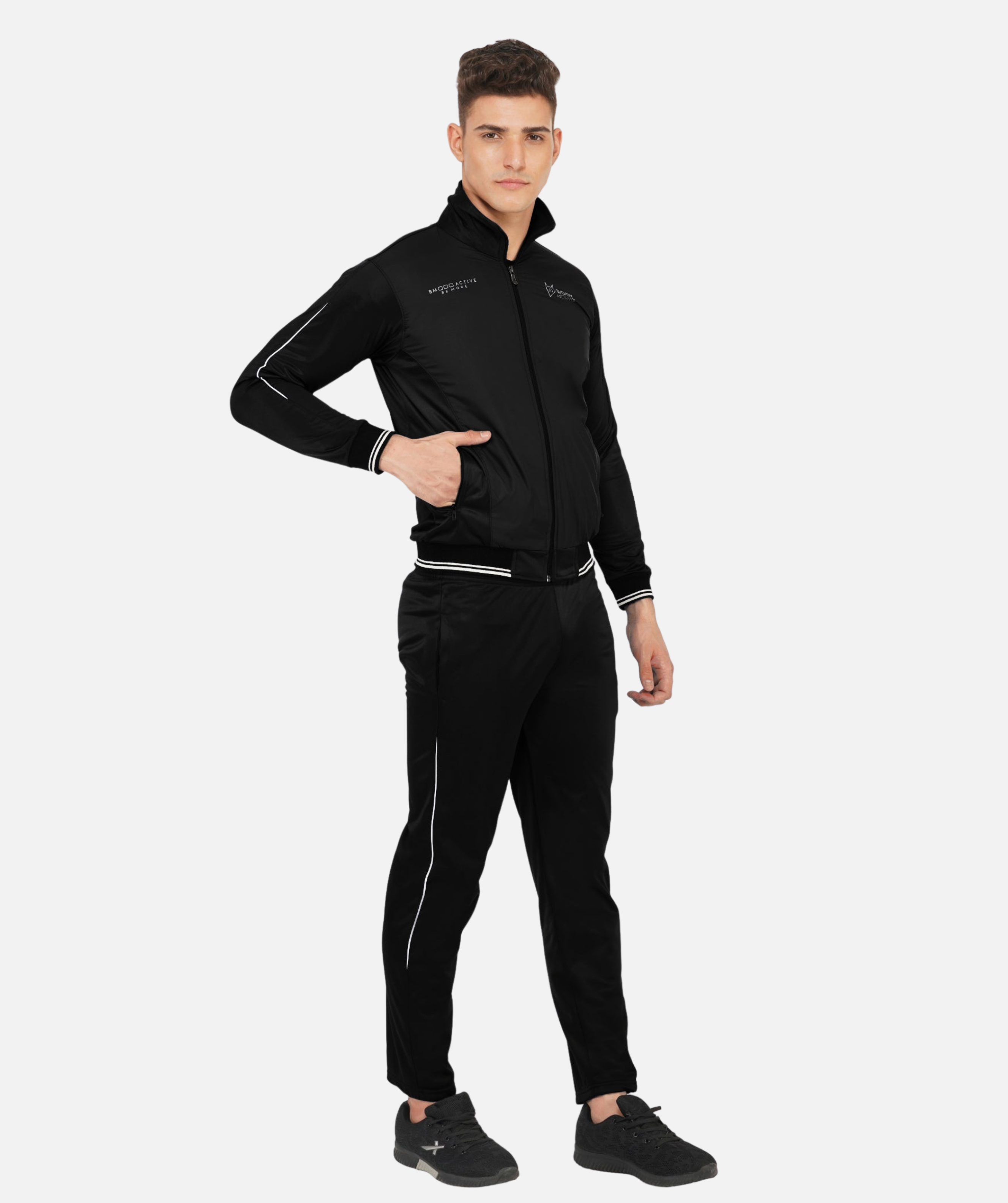 Men Tracksuit Pants Fashion Men's Winter Suit Long Sleeve Set Casual Sports  | eBay