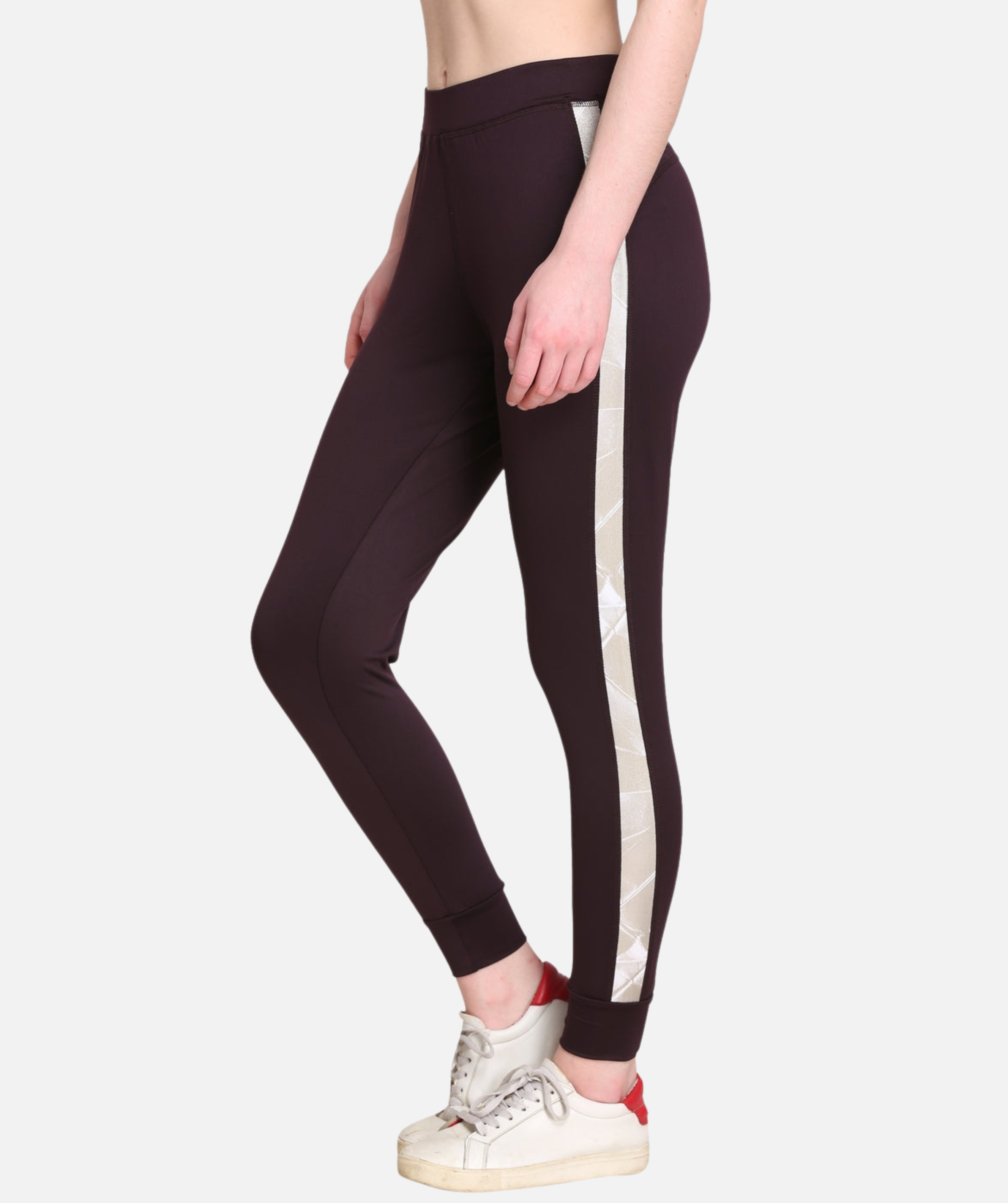 WynneLayers Luxe Crepe Jogger Pant with Side Stripe - 20458756